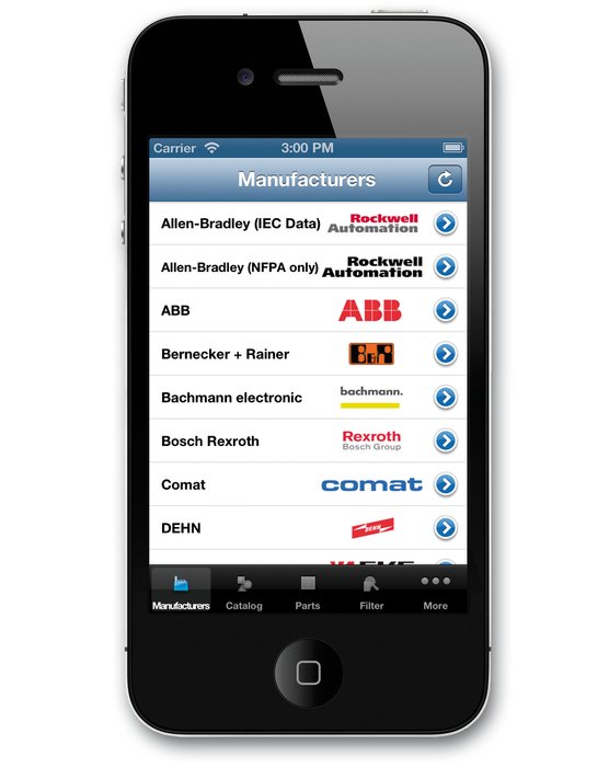 Novo aplicativo para iPhone e iPad do EPLAN Data Portal